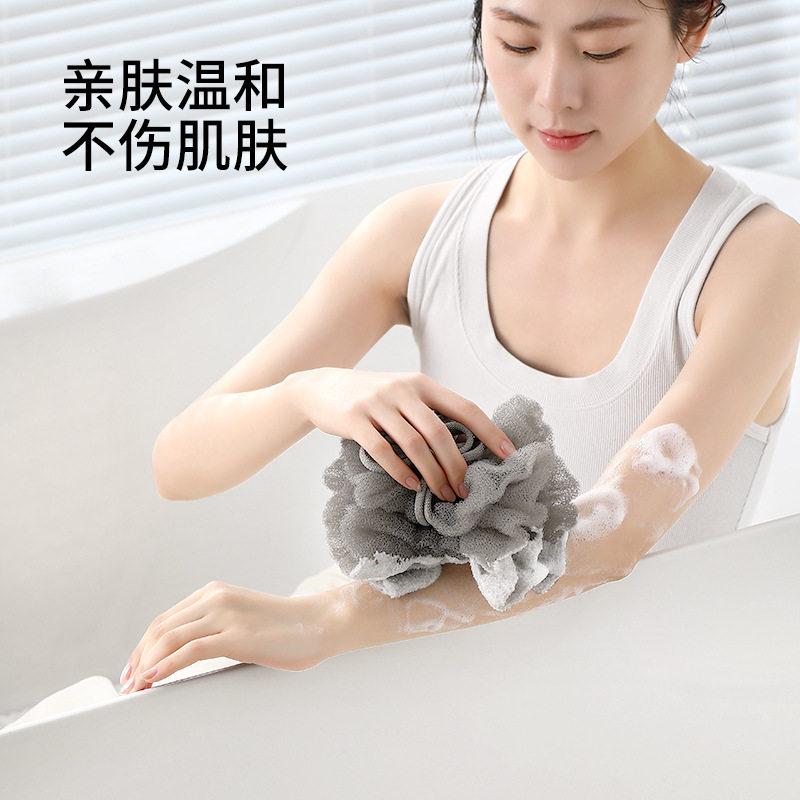 洗澡巾起泡泡搓背拉背条