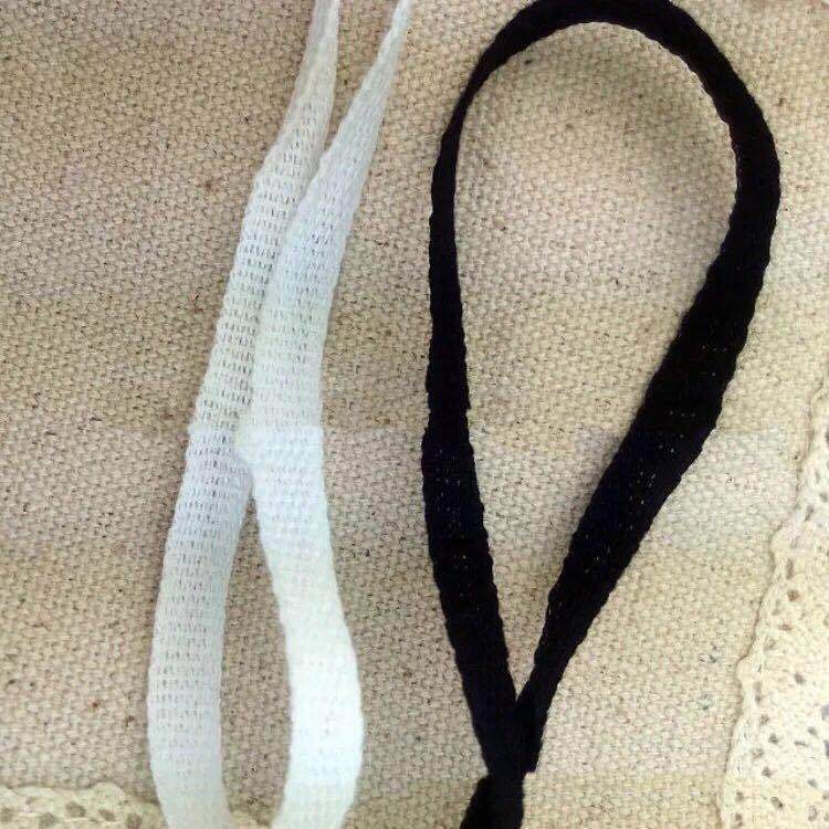 工厂3MM5白黑色漂平纹棉