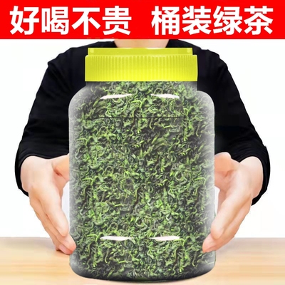 高山云雾绿茶网红桶500克