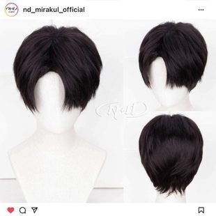 进击 利威尔 巨人 cos假发 ND家 三七分角色款 兵长