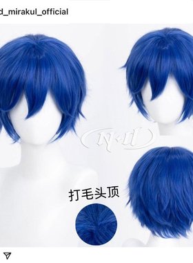 ND家】Kaito V家大哥 Vocaloid 角色款cos假发