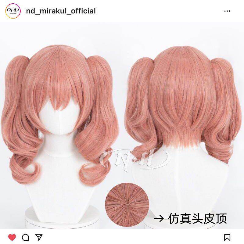 ND家】骷髅宫歌留多 妖狐X仆SS 角色款cos假发 头皮顶