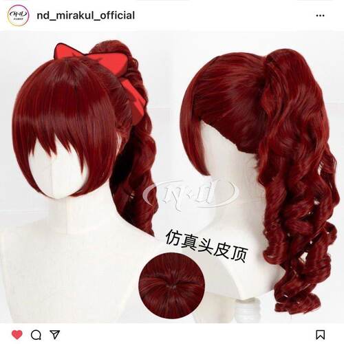 ND家】 芳泽霞 女神异闻录5 Persona5 角色款cos假发