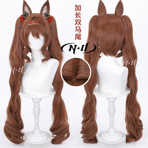 ND家】予愿安洁莉娜 明日方舟 异格Angelina Mellow Wish cos假发
