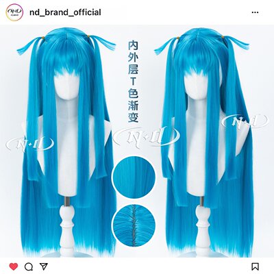 ND家】别礼 T色渐变1米 明日方舟终末地 Last Rite 角色款cos假发