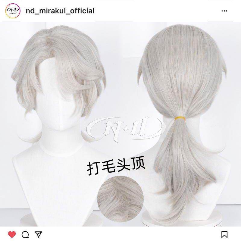 ND家】作曲家弗雷德里克 原皮 第五人格 角色款cos假发图片