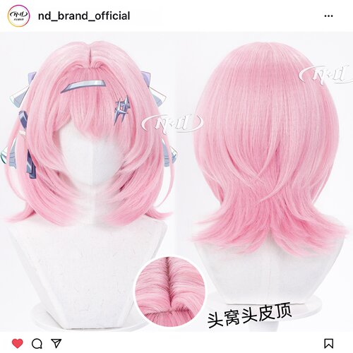 ND家】蕾米埃尔·丹 拉米尔 白衣形态 绝区零 Remielle cos假发