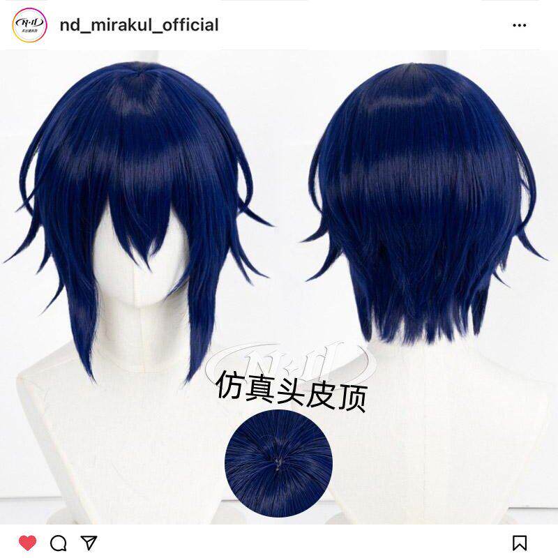 ND家】月咏几斗 阿夜 守护甜心 造型款cos假发 头皮顶