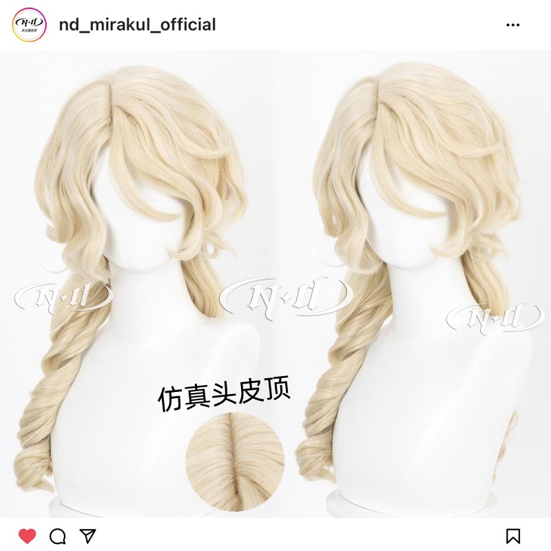 ND家】CH法兰西男鲻鱼头 Country Human国拟OC cos假发