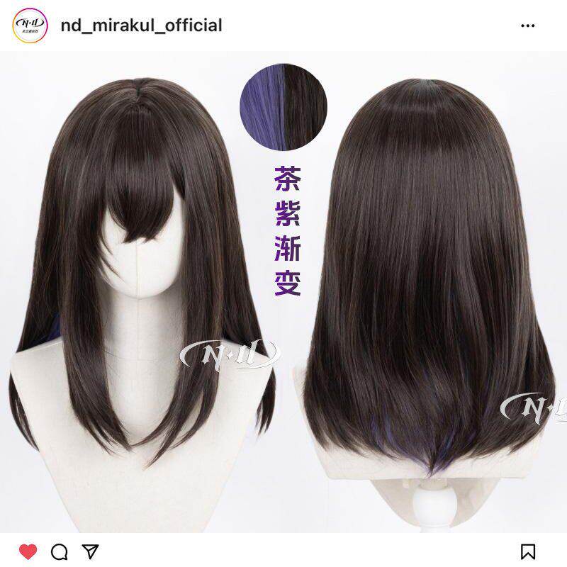 ND家】普瑞赛斯 明日方舟 角色款cos假发 特调渐变挑染图片