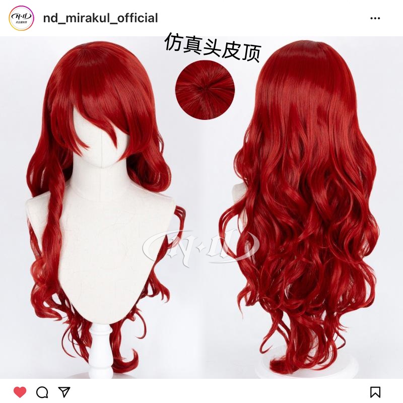无需修剪!ND家】桐条美鹤 女神异闻录3P3R 造型款cos假发 头皮顶