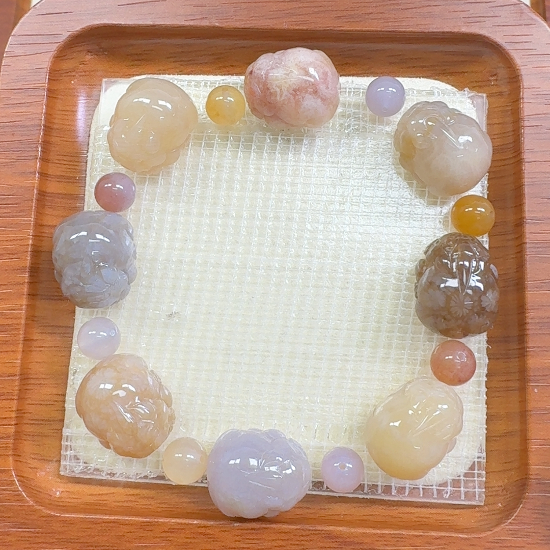 全冰貔貅手串 招米米 珠光宝气