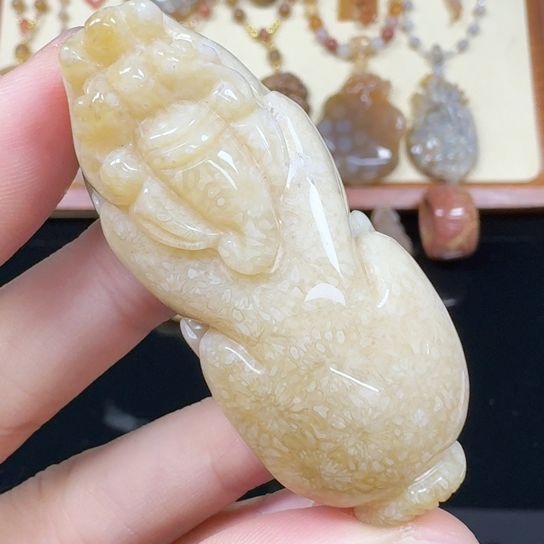 大貔貅 手把件 摆件