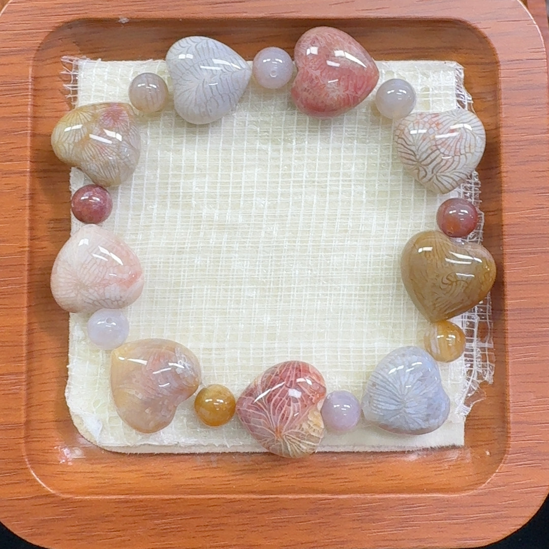 新品爱心手串仙气款