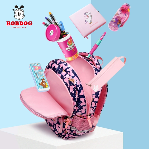 Детский школьный рюкзак со сниженной нагрузкой, милая сумка через плечо, защита позвоночника