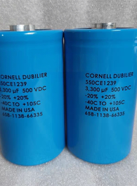 ABB美国大D 500V3300UF 500V 3300UF 500VDC电容