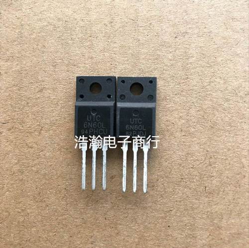 全新现货UTC6N60L 6A600VTO-220F电源常用MOS管 台湾友顺6N60塑封