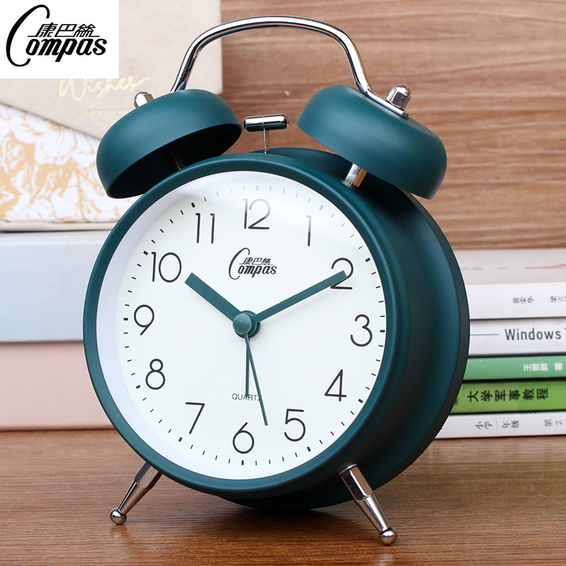 康巴丝闹钟铃声金属外壳