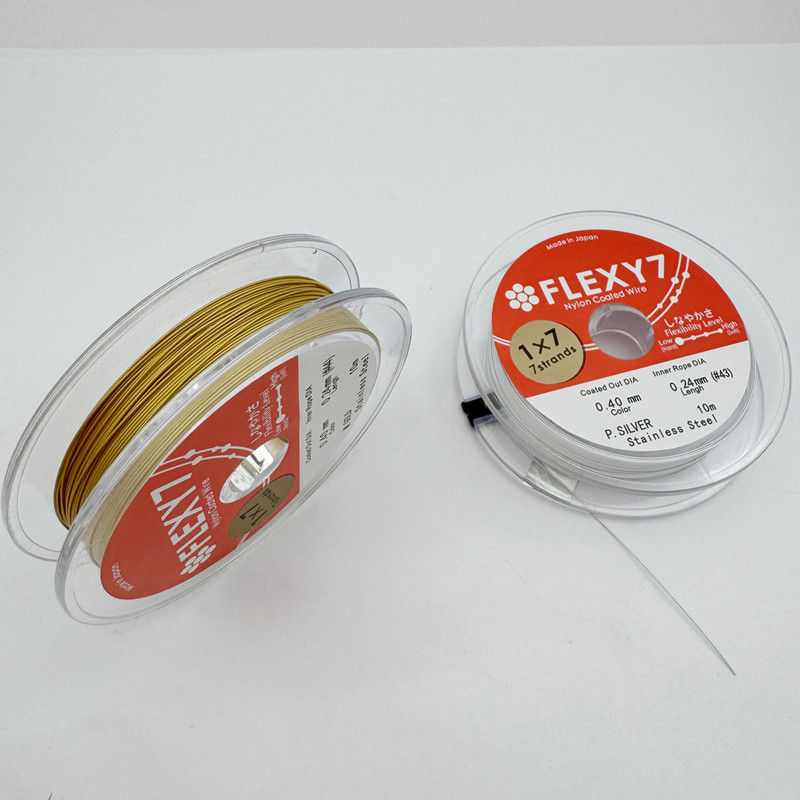 钢丝软线小米珠diy串珠线配件线