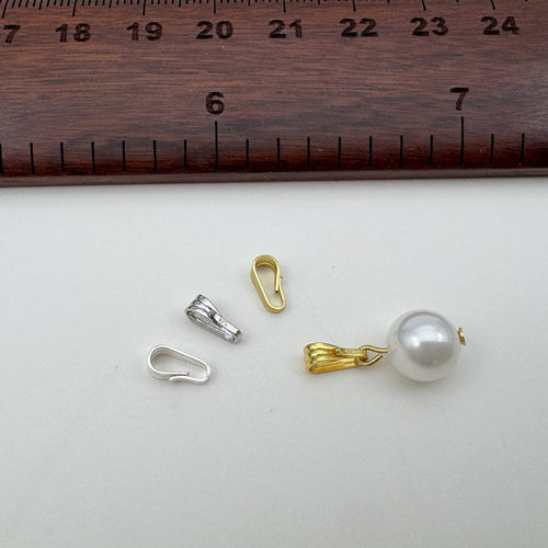 925纯银连接扣diy项链和坠子配件
