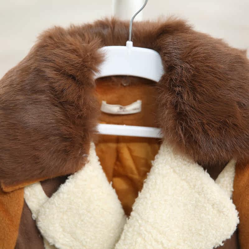 Manteau enfant IM SWEET en laine - Ref 2160795 Image 4