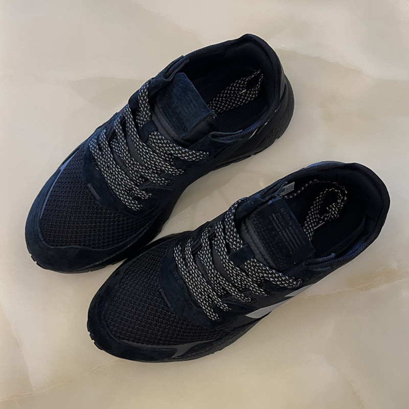 官方新款名百伦春夏运动鞋男鞋女鞋n字跑步鞋夜行者爆米花软底鞋