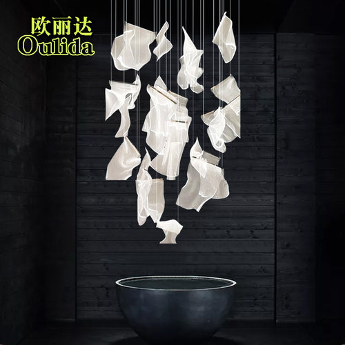店铺艺术吊灯创意亚克力