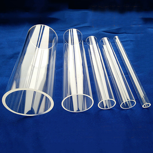 耐高温透明管式炉石英玻璃管科研用耐压高纯高透异形石英管耐腐蚀