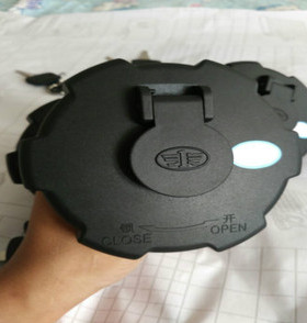 解放新款J6pH6虎v龙v天v君威悍威大威奥威途威原厂盖油箱防盗锁