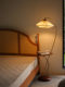 集木室物所 麦穗落地灯客厅卧室立式 高颜值设计感床头复古氛围感