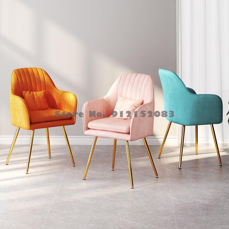 nordic light luxury chair backrest bedroom girl home simple