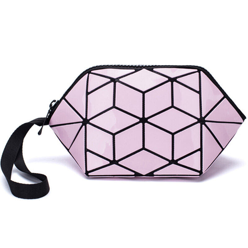 2020 new women makeup bag clutch luminous cosmetic bags for