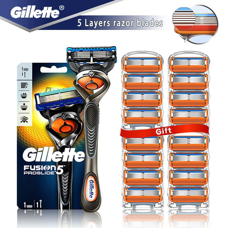 safety razor gillette fusion 5 proglide straight shaver for