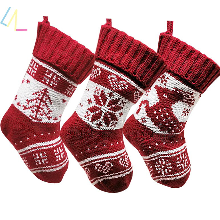 large stockings gift socks christmas bag children decoration