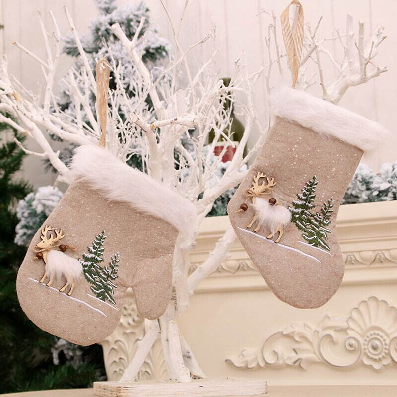 25 christmas resin gloves/sock doll creative christmas decor