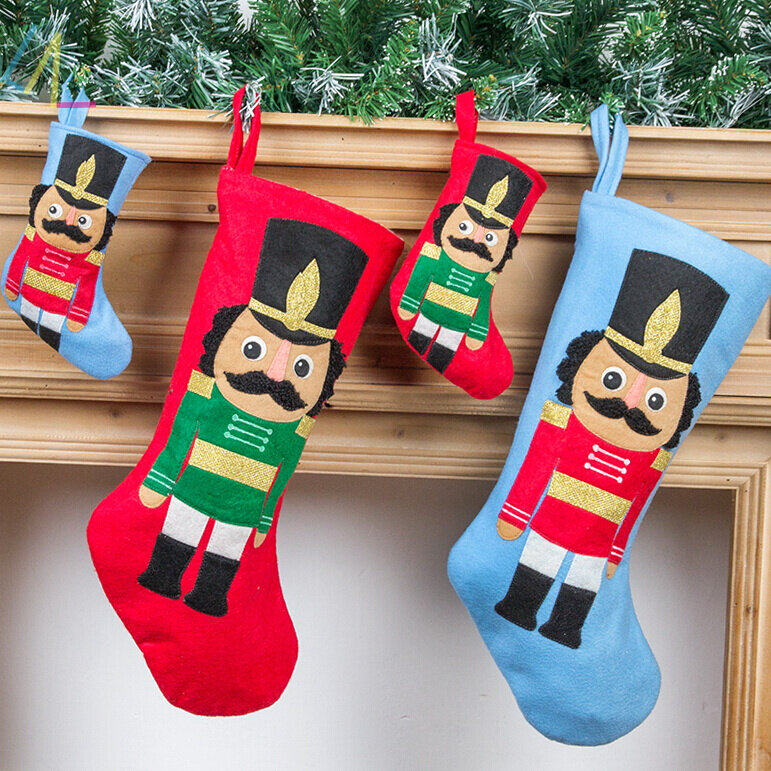 new year christmas stocking xmas gift candy bag decorations