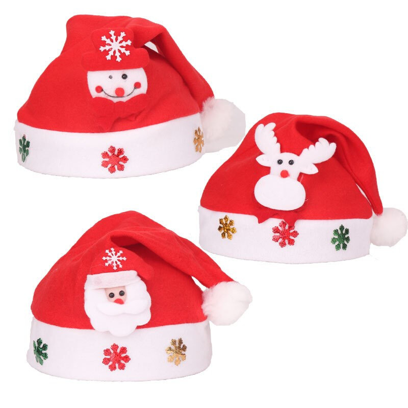 christmas party santa claus hat gifts new year noel cap