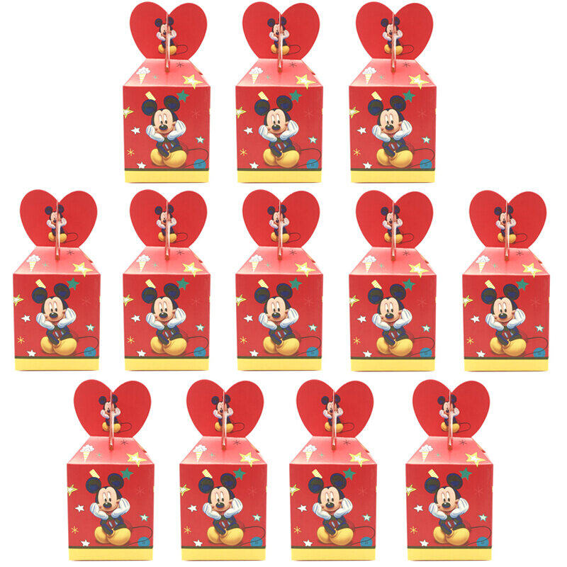 hot red mickey mouse party supplies candy box baby boy showe