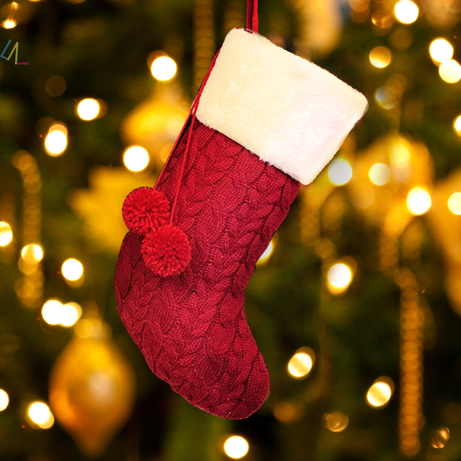 christmas stockings santa gift socks bag xmas ornaments kids