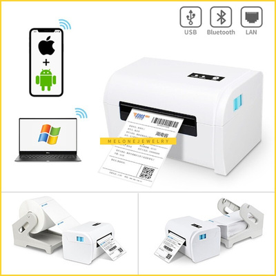 极速=Hot ZJ-9200 Thermal Label Printer Barcode RLogistics Ex