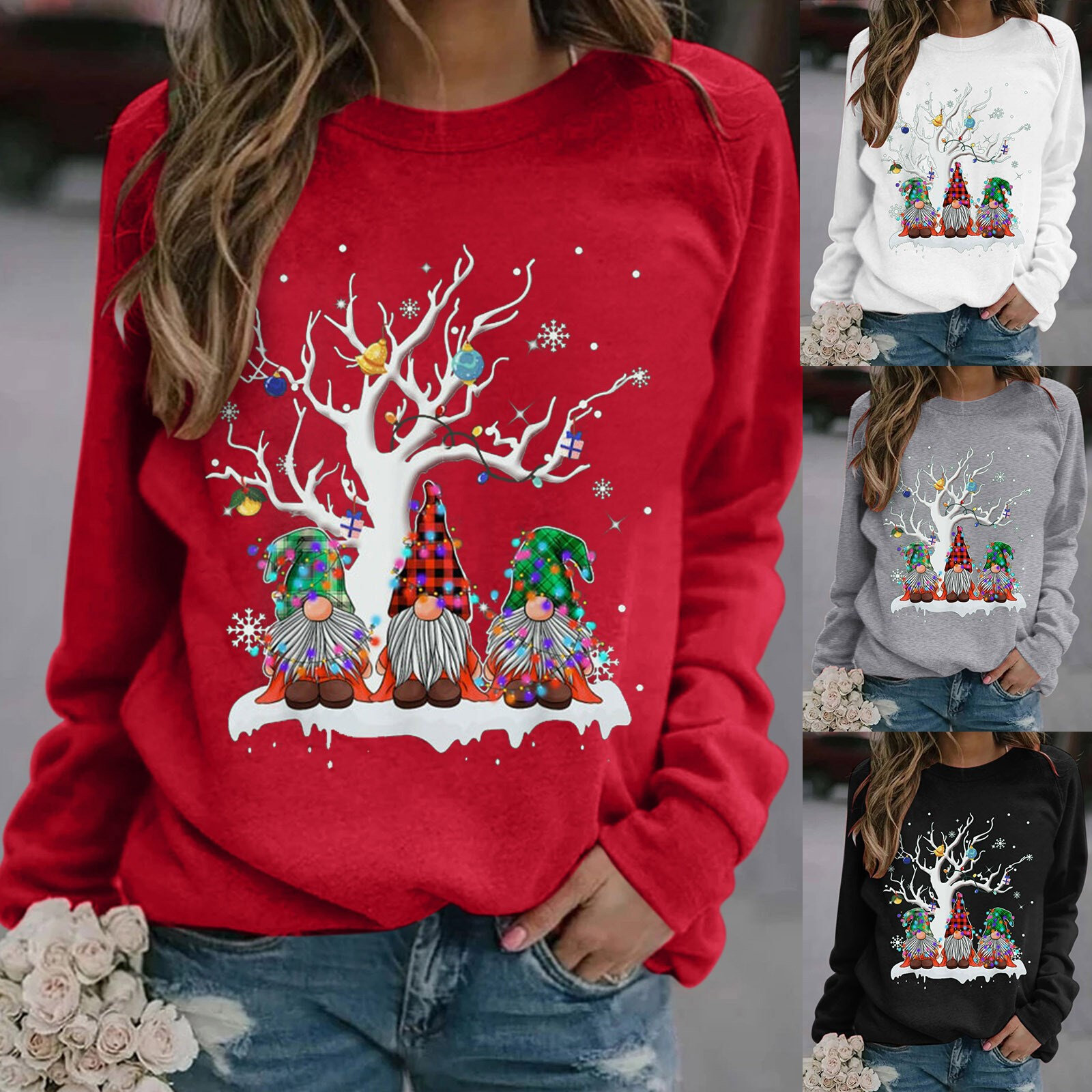 christmas sweater for ugly cotton women hoodie jumper fall