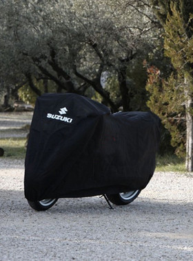 适用铃木TR300GSX250极客飒155酷道DL650GW250GZ150防雨厚车衣罩