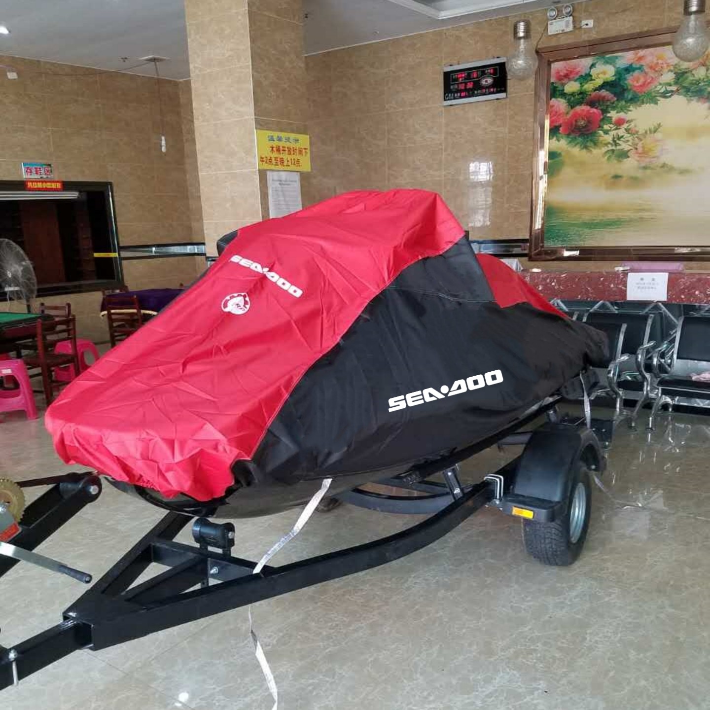 适用庞巴迪rxp335rxt300gtx260spark火花90GTR230pro摩托艇罩衣套