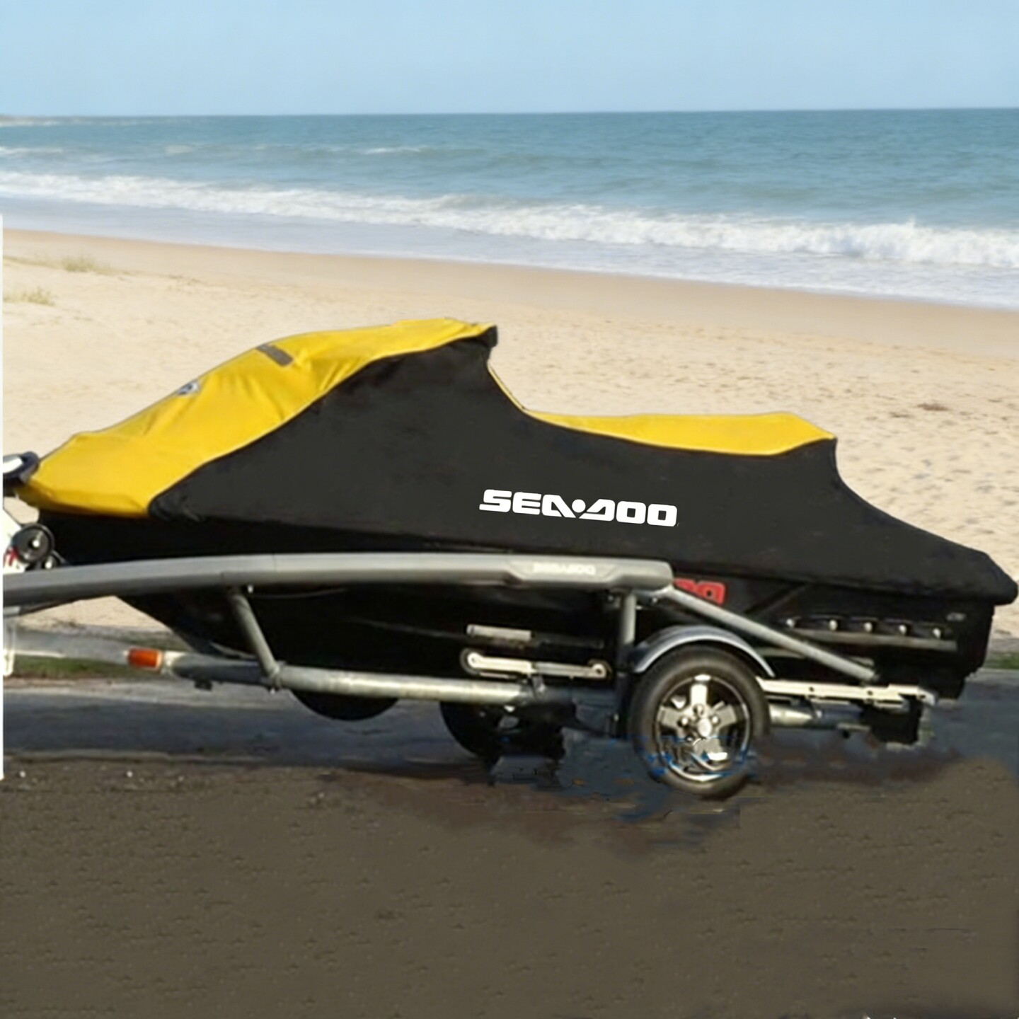 适用庞巴迪摩托艇罩衣rxp300rxt260gtx350spark火花90wake155车套