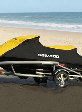 适用庞巴迪摩托艇罩衣rxp300rxt260gtx350spark火花90wake155车套