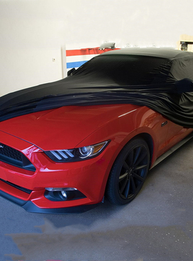 适用福特野马mustang跑车专用汽车车衣DarkHorse车罩EcoBoost车套