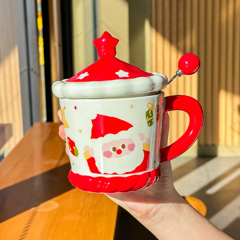 生日礼物女生可爱圣诞节杯子礼盒