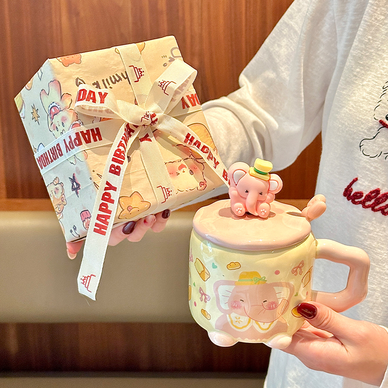 高颜值可爱生日礼物小考拉马克杯