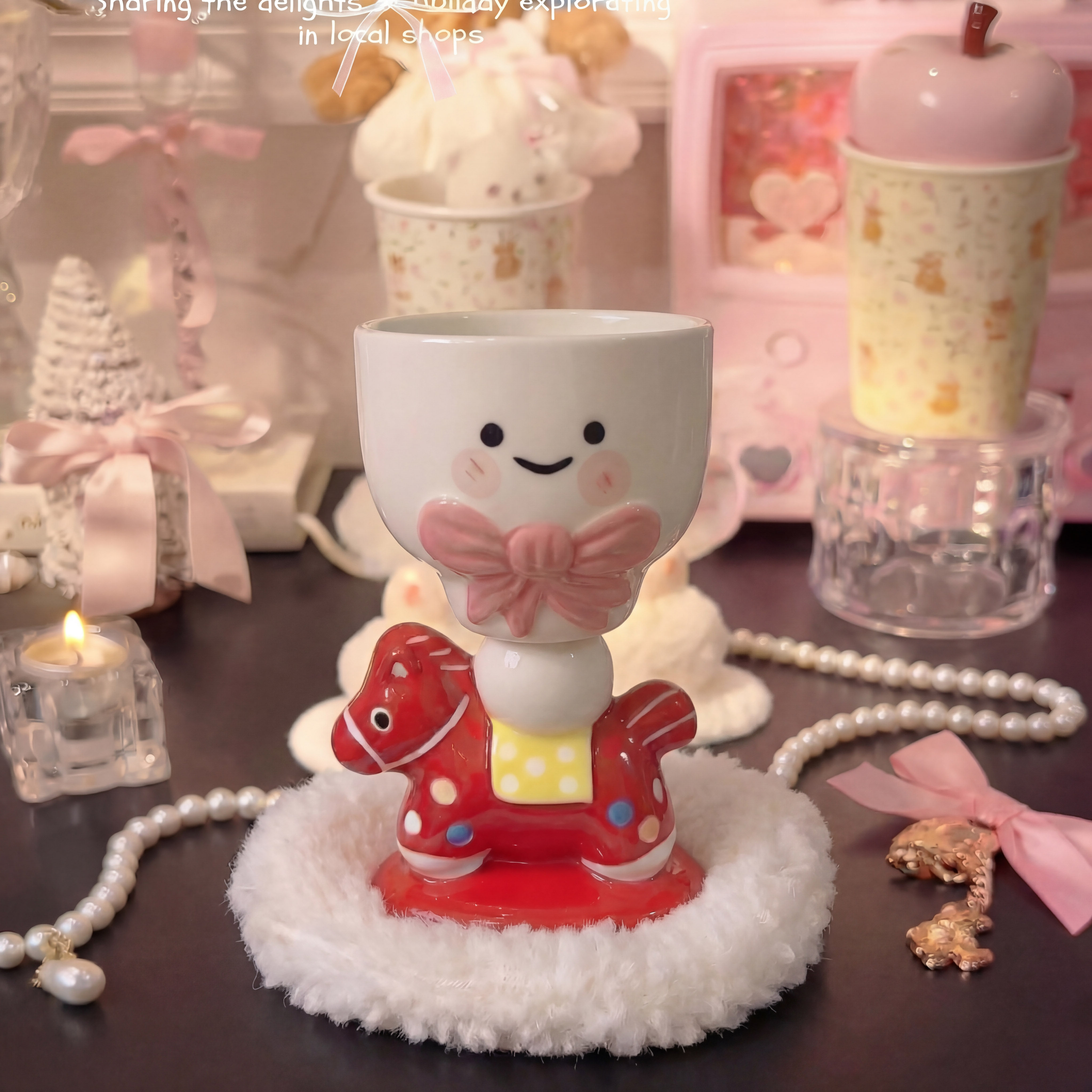 可爱少女心小马杯子2026新款本命年陶瓷马克杯女生生日礼物伴手礼