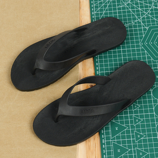 越南进口平新BITAS人字拖鞋男士橡胶防滑防臭潮外穿高级感沙滩鞋